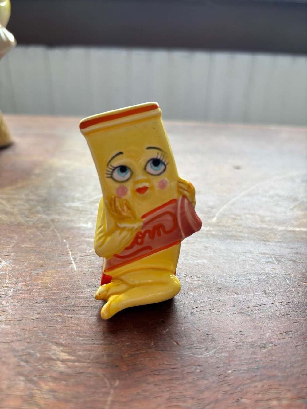 Vintage 1981 Disney Epcot Center Kitchen Kabaret Connie Corn Toothpick Holder
